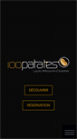 Mobile Screenshot of 100-patates.com